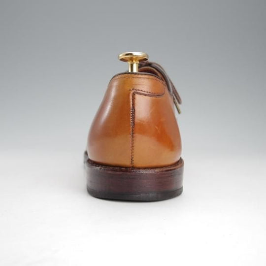 極上★(米)アレンエドモンズ 8.5D【現行定価8.5万円程度★パンチドキャップトゥ/Fifth Avenue】カーフ/茶/メンズ/ALLEN EDMONDS★i680