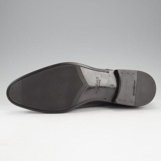 未使用★(伊)Doucal's/デュカルス SIZE 44【★プレーントゥ/黒】パテントレザー/メンズ★i685