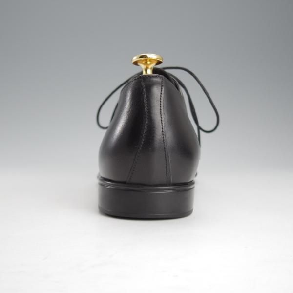 未使用★(伊)ア・テストーニ SIZE 11【★プレーントゥ/黒】カーフ/メンズ/a.testoni★i686