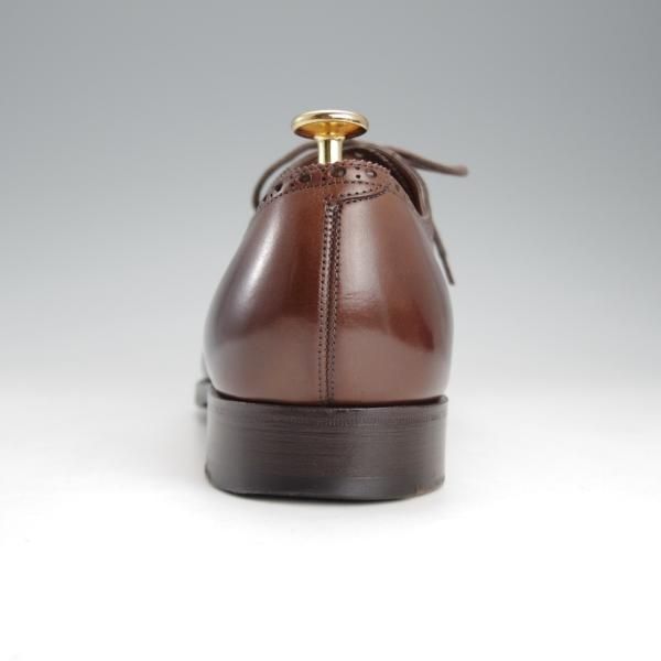 美品★(英)フォスター&サン 7E【定価￥148,500-★SANDRINGHAM/サンドリンガム】66ラスト/セミブローグ/カーフ/濃茶/FOSTER&SON★i687