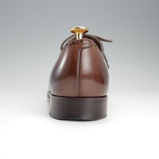 美品★(英)フォスター&サン 7E【定価￥148,500-★SANDRINGHAM/サンドリンガム】66ラスト/セミブローグ/カーフ/濃茶/FOSTER&SON★i687