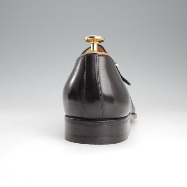 未使用★(伊)タニノクリスチー SIZE 8【デッドストック品★モンクストラップ/129695】カーフ/黒/メンズ/TANINO CRISCI★i688