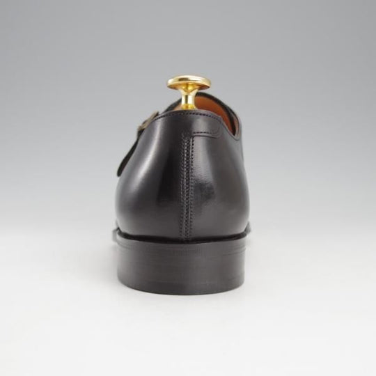 ★(英)グレンソン 5.5F【貴重★footmaster/フットマスター】ダブルモンク/カーフ/黒/メンズ/GRENSON★i690