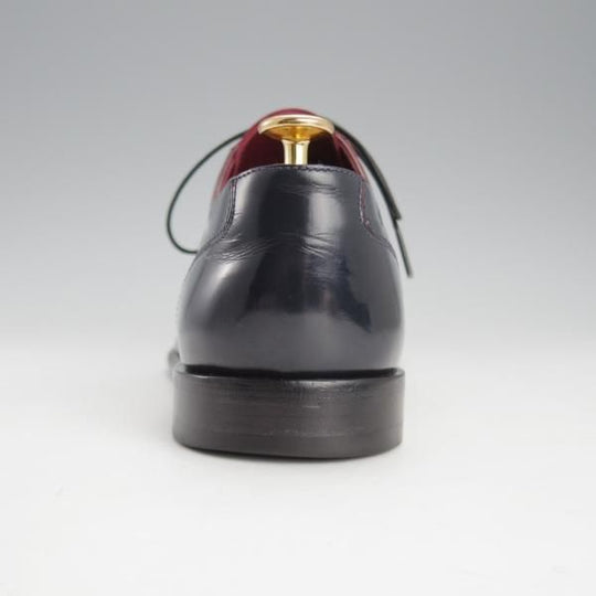 ★(仏)ルイ・ヴィトン SIZE 6【★ブラインドブローグ/紺】ポリッシュレザー/メンズ/LOUIS VUITTON★i694