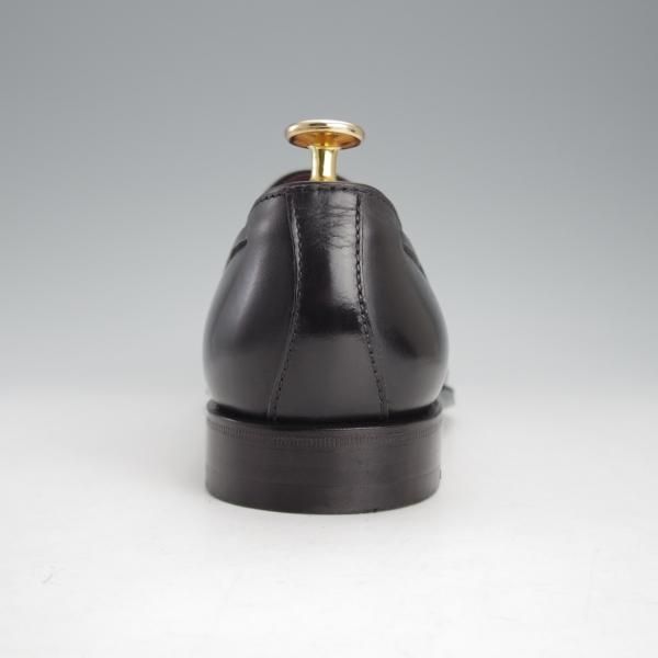 極美品★(スペイン製)CARMINA/カルミナ SIZE 6【定価￥75,900-★タッセルローファー/80215】UETAMラスト/カーフ/黒/メンズ★i695