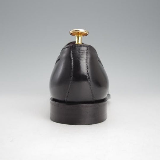 極美品★(スペイン製)CARMINA/カルミナ SIZE 6【定価￥75,900-★タッセルローファー/80215】UETAMラスト/カーフ/黒/メンズ★i695