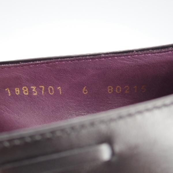 極美品★(スペイン製)CARMINA/カルミナ SIZE 6【定価￥75,900-★タッセルローファー/80215】UETAMラスト/カーフ/黒/メンズ★i695