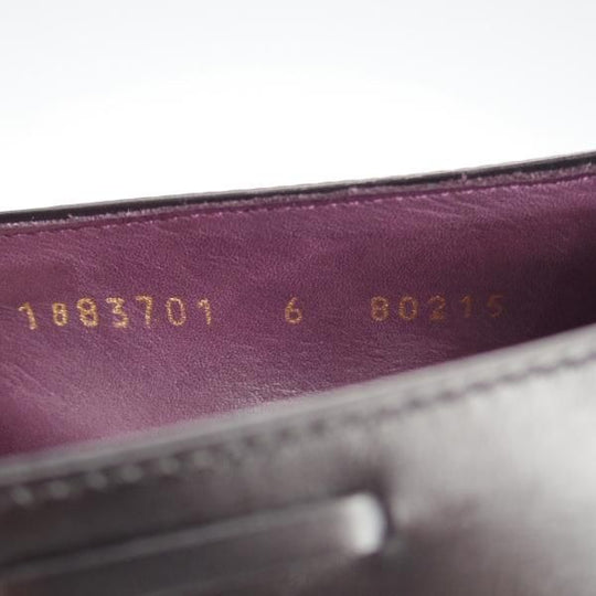 極美品★(スペイン製)CARMINA/カルミナ SIZE 6【定価￥75,900-★タッセルローファー/80215】UETAMラスト/カーフ/黒/メンズ★i695