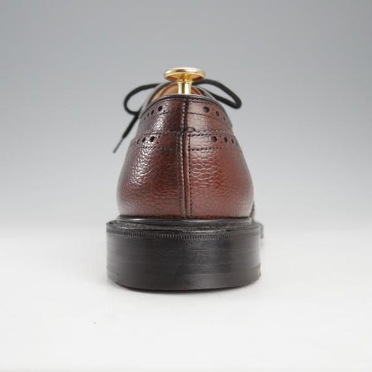 極美品★チャーチ 80F/UK8【現行定価￥198,000-★グラフトン/GRAFTON】173ラスト/フルブローグ/グレインレザー/茶/メンズ/Church's★i704