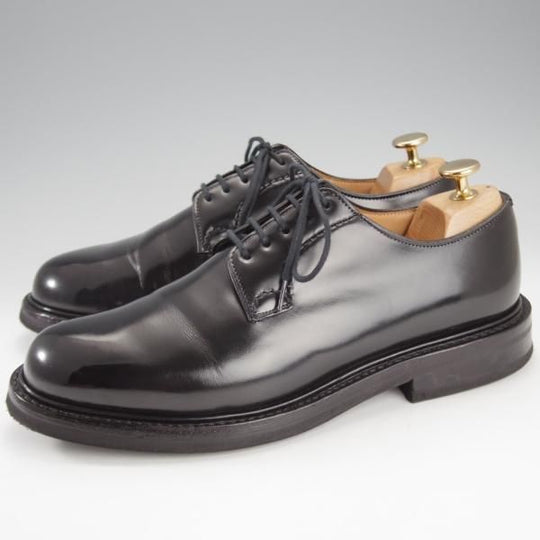 極上★チャーチ 60G/UK6【定価￥161,700-★ライトウェイトソール仕様/SHANNON LW】シャノン/103ラスト/プレーントゥ/黒/Church's★i705