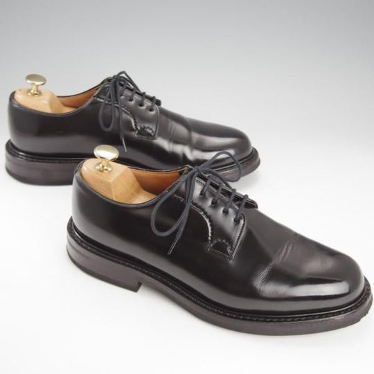 極上★チャーチ 60G/UK6【定価￥161,700-★ライトウェイトソール仕様/SHANNON LW】シャノン/103ラスト/プレーントゥ/黒/Church's★i705