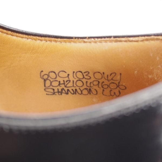 極上★チャーチ 60G/UK6【定価￥161,700-★ライトウェイトソール仕様/SHANNON LW】シャノン/103ラスト/プレーントゥ/黒/Church's★i705