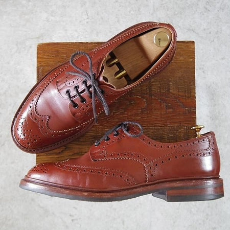 極上★トリッカーズ SIZE 9.5【定価￥121,000-★ダイナイトソール/BOURTON/マロンアンティーク】5633/カントリーシューズ/Tricker's★i706