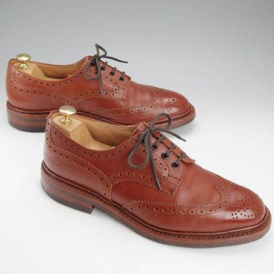 極上★トリッカーズ SIZE 9.5【定価￥121,000-★ダイナイトソール/BOURTON/マロンアンティーク】5633/カントリーシューズ/Tricker's★i706