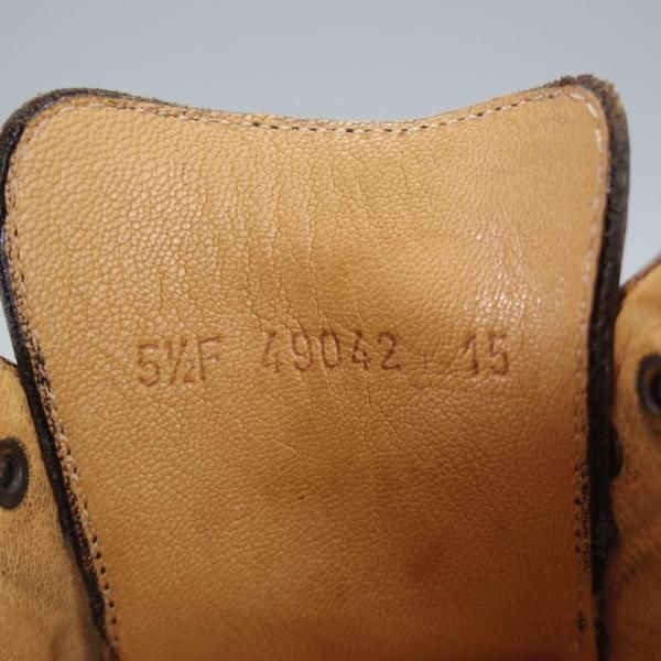 極上★パラブーツ SIZE 5.5【定価￥71,500-★シャンボード/CHAMBORD】TEXソール/リスレザー/NOIR/黒/Uチップ/メンズ/Paraboot★i707