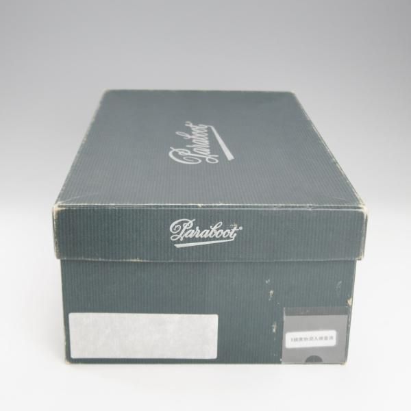極上★パラブーツ SIZE 5.5【定価￥71,500-★シャンボード/CHAMBORD】TEXソール/リスレザー/NOIR/黒/Uチップ/メンズ/Paraboot★i707