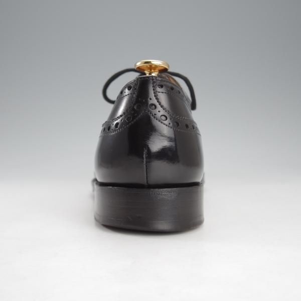 極上★チャーチ 65F/UK6.5【定価￥155,100-★ディプロマット/DIPLOMAT】173ラスト/セミブローグ/カーフ/黒/メンズ/Church's★i708