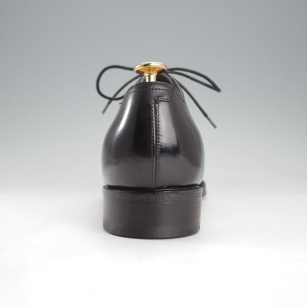 極美品★(伊)F.LLIジャコメッティ SIZE 41【定価￥101,200-★ハンドソーンウェルテッド製法/黒】ストレートチップ/Giacometti★i712