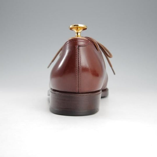 極上★ジョンロブ パリ UK7程度【時価130万円程度★ビスポーク品/ギリーシューズ】プレーントゥ/カーフ/茶/メンズ/JOHN LOBB PARIS★i713