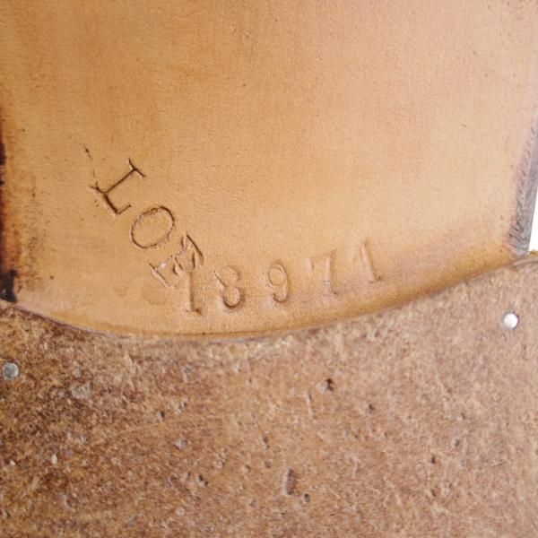 極上★ジョンロブ パリ UK7程度【時価130万円程度★ビスポーク品/ギリーシューズ】プレーントゥ/カーフ/茶/メンズ/JOHN LOBB PARIS★i713