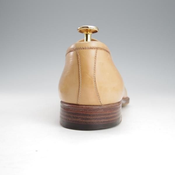 極上★(伊)STEFANO BI/ステファノビ SIZE 6【貴重★ISETAN別注/ローファー】スリッポン/カーフ/薄茶/伊勢丹★i715