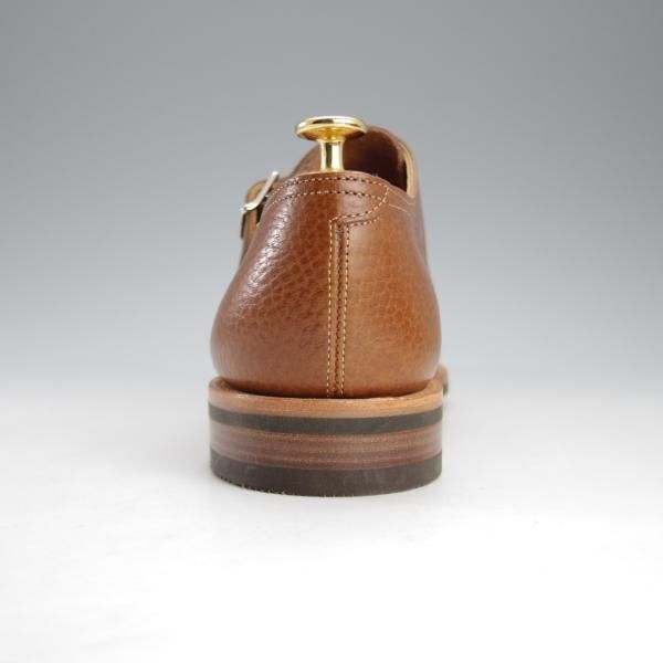 未使用★ジョンロブ 7E【モデル定価￥216,700-★WILLIAM/ウィリアム/TENSILE】9795ラスト/ダブルモンク/シボ革/薄茶/JOHN LOBB★i716