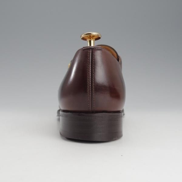 極上★チャーチ 70F/UK7【貴重★100ラスト/EXMOUTH】モンクストラップ/ネバダカーフ/濃茶/メンズ/Church's★i717