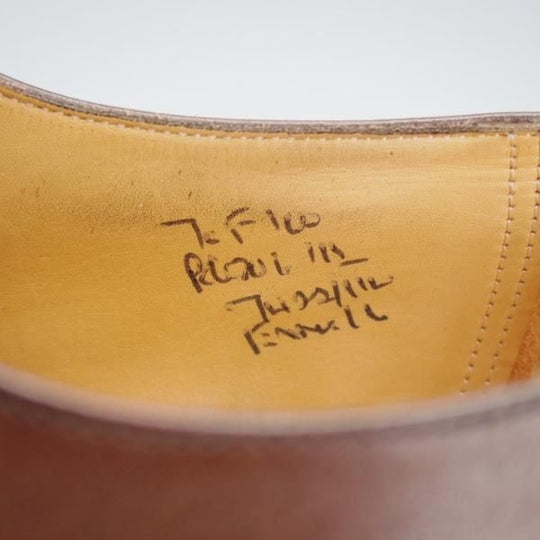 極上★チャーチ 70F/UK7【貴重★100ラスト/EXMOUTH】モンクストラップ/ネバダカーフ/濃茶/メンズ/Church's★i717