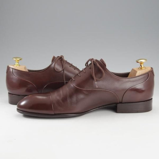 極上★(仏)ルイ・ヴィトン SIZE 6.5【★ストレートチップ/濃茶】カーフ/メンズ/LOUIS VUITTON★i718