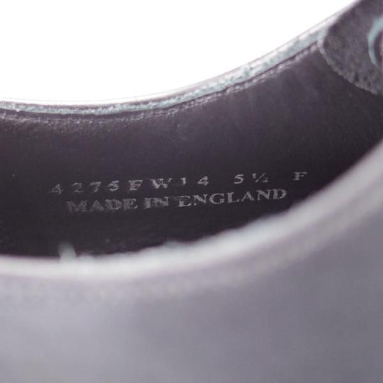 未使用★(英)BARKER/バーカー 5.5F【定価￥49,500-★ダイナイトソール仕様/4275FW14】ストレートチップ/カーフ/黒/メンズ★i723