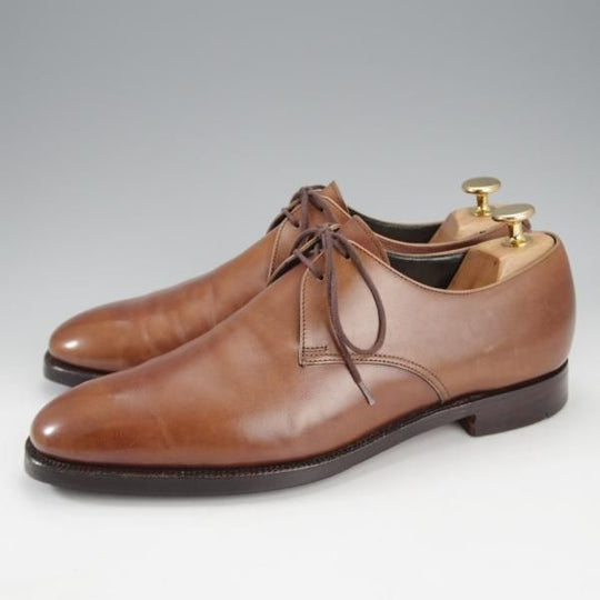 極上★クロケット&ジョーンズ 6.5E【貴重★(英)RICHARD JAMES別注/リチャードジェームス】Vフロント/カーフ/茶/Crockett&Jones★i724