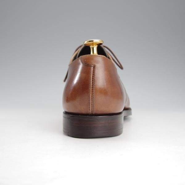 極上★クロケット&ジョーンズ 6.5E【貴重★(英)RICHARD JAMES別注/リチャードジェームス】Vフロント/カーフ/茶/Crockett&Jones★i724