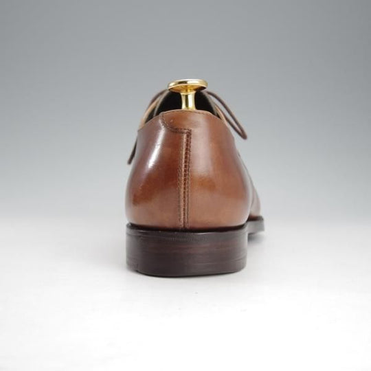 極上★クロケット&ジョーンズ 6.5E【貴重★(英)RICHARD JAMES別注/リチャードジェームス】Vフロント/カーフ/茶/Crockett&Jones★i724