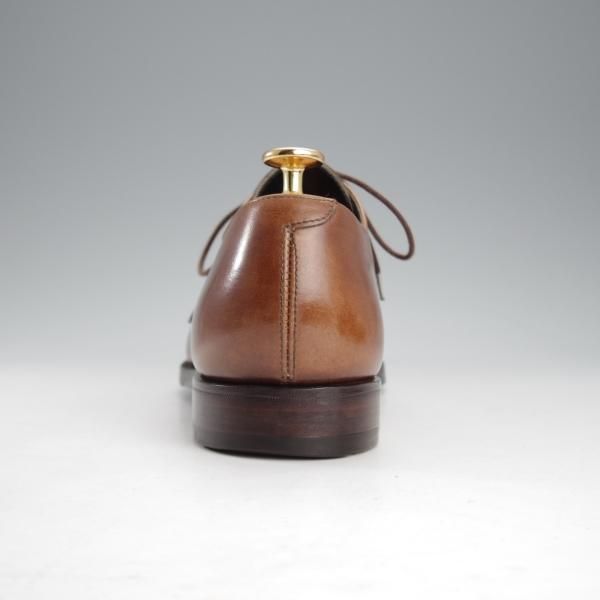 極上★クロケット&ジョーンズ 6.5E【貴重★(英)RICHARD JAMES別注/リチャードジェームス】Vフロント/カーフ/茶/Crockett&Jones★i724