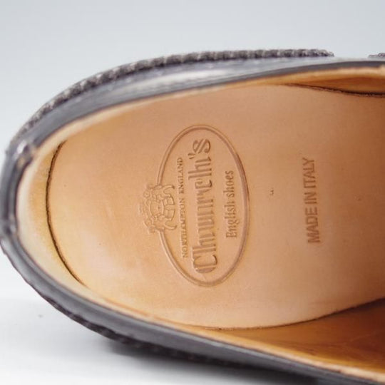 極上★チャーチ(レディース) SIZE 35.5【定価￥160,600-★バーウッド/BURWOOD WG】ポリッシュドバインダーカーフ/黒/Church's★i726
