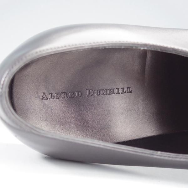 ほぼ試着程度★(英)ガジアーノ&ガーリング UK5.5【定価￥189,000-★(英)ALFRED DUNHILL別注/スキンステッチ】Uチップ/黒★i727