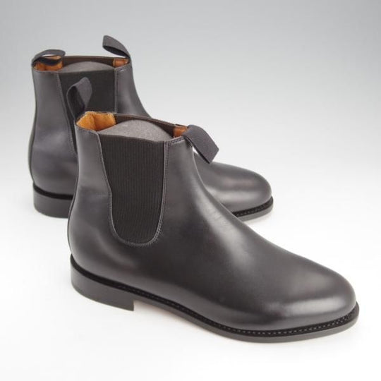 未使用★パラブーツ SIZE 42【貴重★レザーソール仕様/PECARI ARMEE】サイドゴアブーツ/カーフ/黒/メンズ/Paraboot★i728