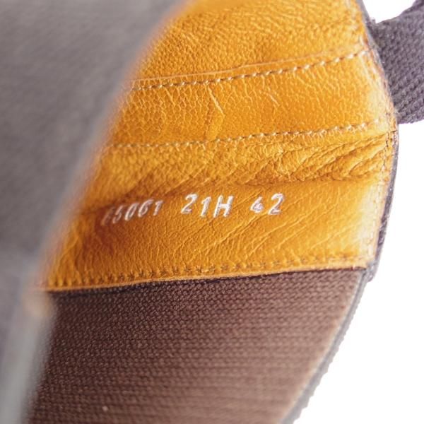 未使用★パラブーツ SIZE 42【貴重★レザーソール仕様/PECARI ARMEE】サイドゴアブーツ/カーフ/黒/メンズ/Paraboot★i728