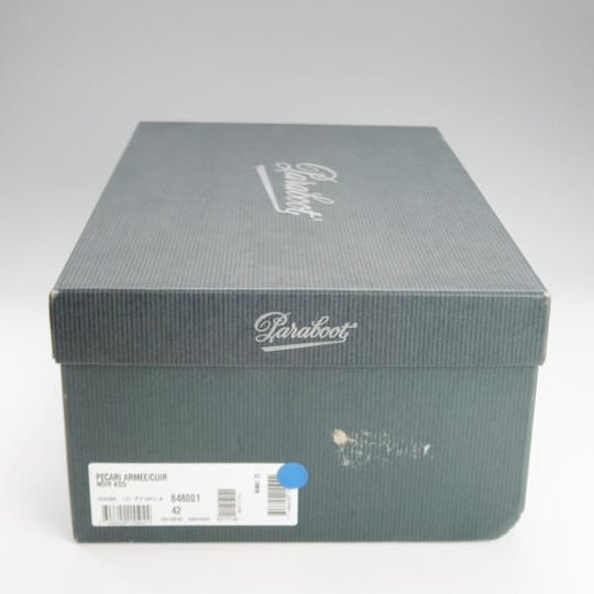 未使用★パラブーツ SIZE 42【貴重★レザーソール仕様/PECARI ARMEE】サイドゴアブーツ/カーフ/黒/メンズ/Paraboot★i728