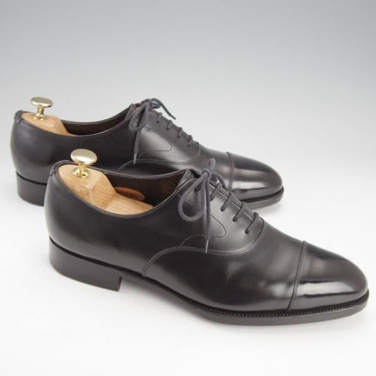 極上★エドワードグリーン 6.5E【定価￥204,600-★チェルシー/CHELSEA/82ラスト】ストレートチップ/カーフ/黒/EDWARD GREEN★i729