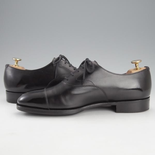 極上★エドワードグリーン 6.5E【定価￥204,600-★チェルシー/CHELSEA/82ラスト】ストレートチップ/カーフ/黒/EDWARD GREEN★i729