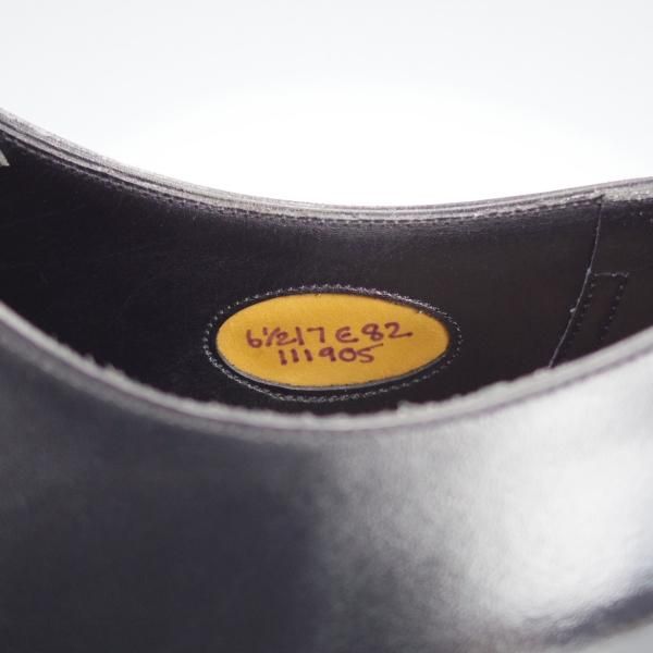 極上★エドワードグリーン 6.5E【定価￥204,600-★チェルシー/CHELSEA/82ラスト】ストレートチップ/カーフ/黒/EDWARD GREEN★i729