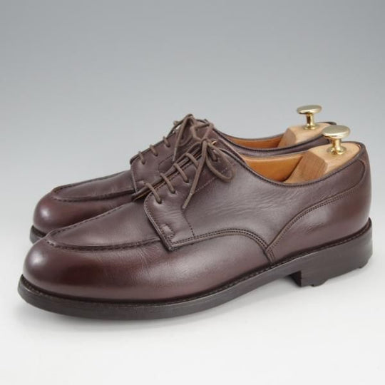 極上★(英)アルフレッド・サージェント 8E【貴重★WESTONゴルフ似寄りモデル/リッジウェイソール】Uチップ/濃茶/Alfred Sargent★i730