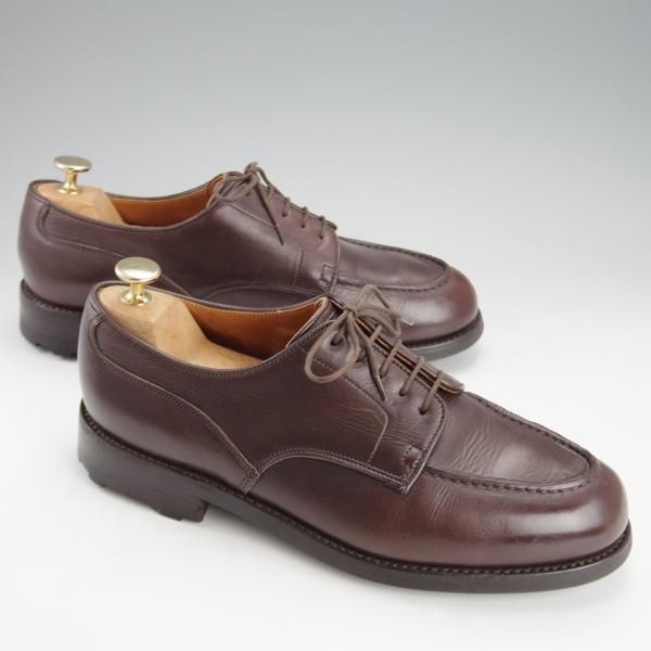 極上★(英)アルフレッド・サージェント 8E【貴重★WESTONゴルフ似寄りモデル/リッジウェイソール】Uチップ/濃茶/Alfred Sargent★i730