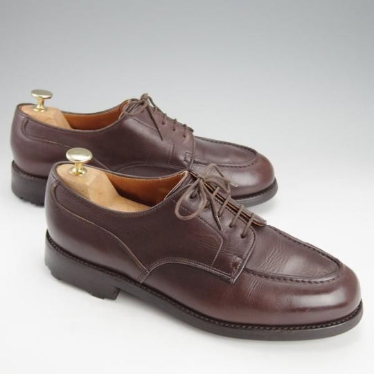 極上★(英)アルフレッド・サージェント 8E【貴重★WESTONゴルフ似寄りモデル/リッジウェイソール】Uチップ/濃茶/Alfred Sargent★i730