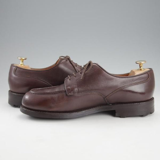 極上★(英)アルフレッド・サージェント 8E【貴重★WESTONゴルフ似寄りモデル/リッジウェイソール】Uチップ/濃茶/Alfred Sargent★i730