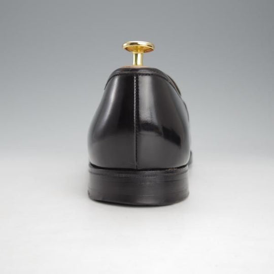 極上★クロケット&ジョーンズ 9EE【★ハートフォード/HERTFORD】フルストラップ/コインローファー/カーフ/黒/メンズ/Crockett&Jones★i731