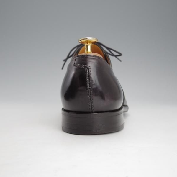 極上★ジョンロブ SIZE 41【貴重★エルメス別注/HERMES/ミュージアムカーフ】JOHN/H103ラスト/黒/メンズ/JOHN LOBB★i732