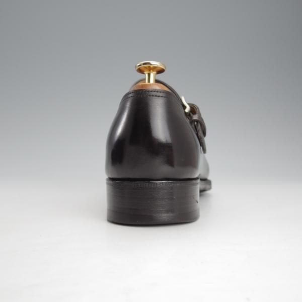 極上★ジョンロブ 5.5E【現行定価￥310,200-★プレステージライン/Jermyn2/ジャーミン】サイドモンク/7000ラスト/黒/JOHN LOBB★i733