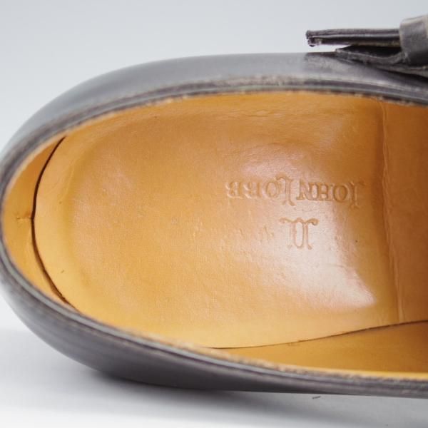 極上★ジョンロブ 5.5E【現行定価￥310,200-★プレステージライン/Jermyn2/ジャーミン】サイドモンク/7000ラスト/黒/JOHN LOBB★i733